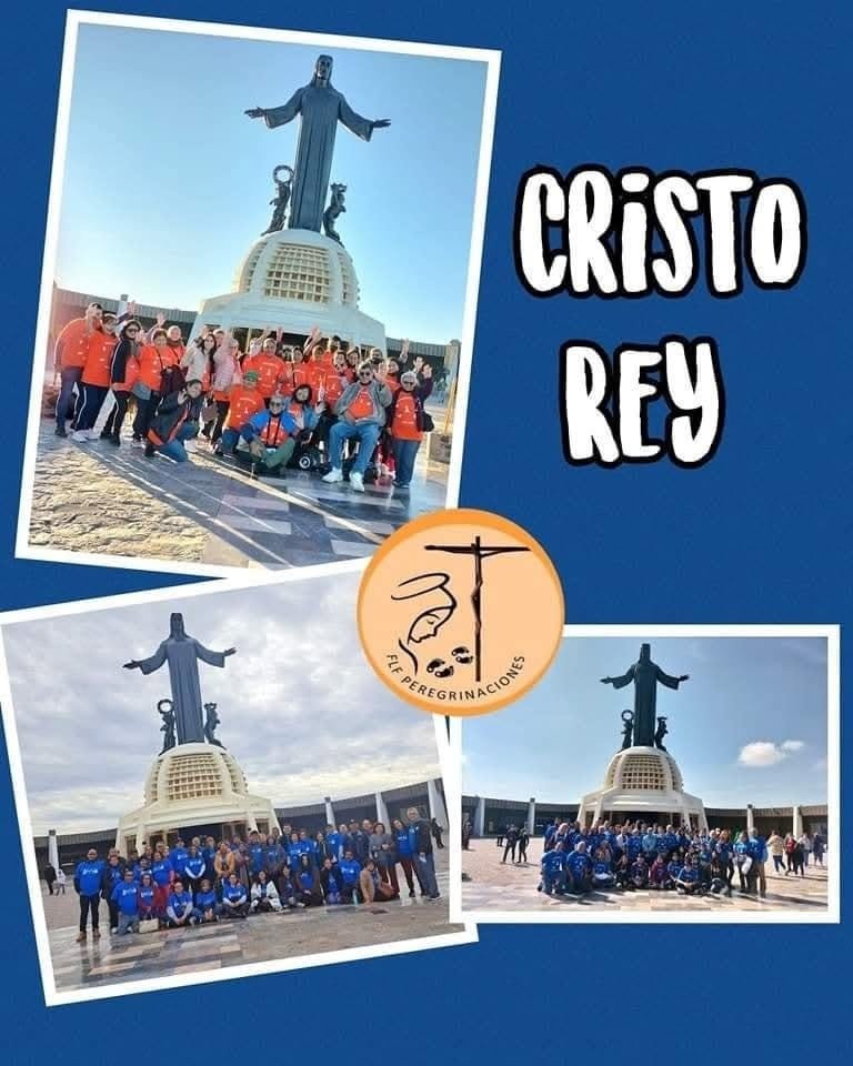 Collage Cristo Rey · FLF Peregrinaciones